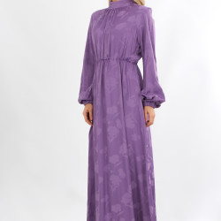 MOR "Yazın Renklenen Günlerinize Yakışacak: Jakarlı Elbise (Ürün Kodu: 1004B)"